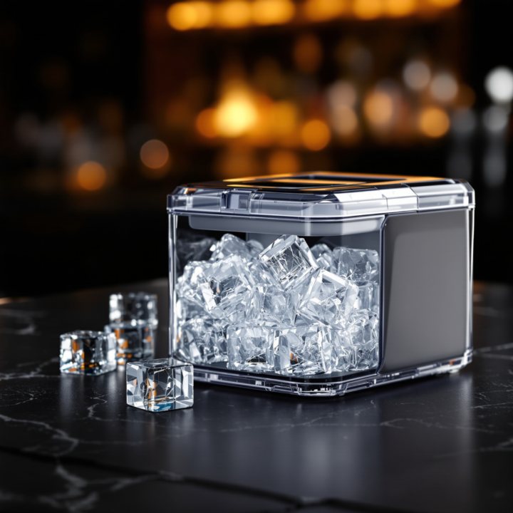 Clear Ice Cube Maker